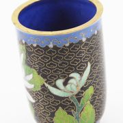 Vase chinois en email