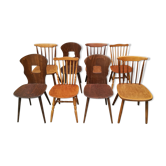 Set of 8 bistro chairs