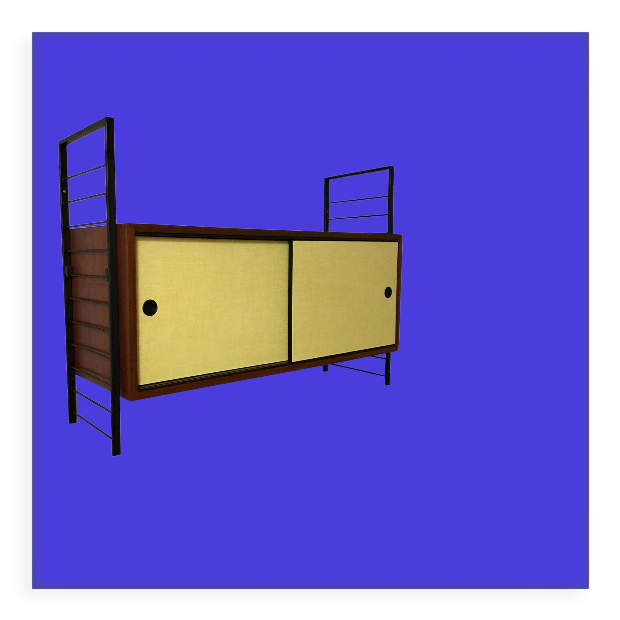 Wall-mounted sideboard