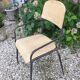 Lot de 6 chaises bois et fer