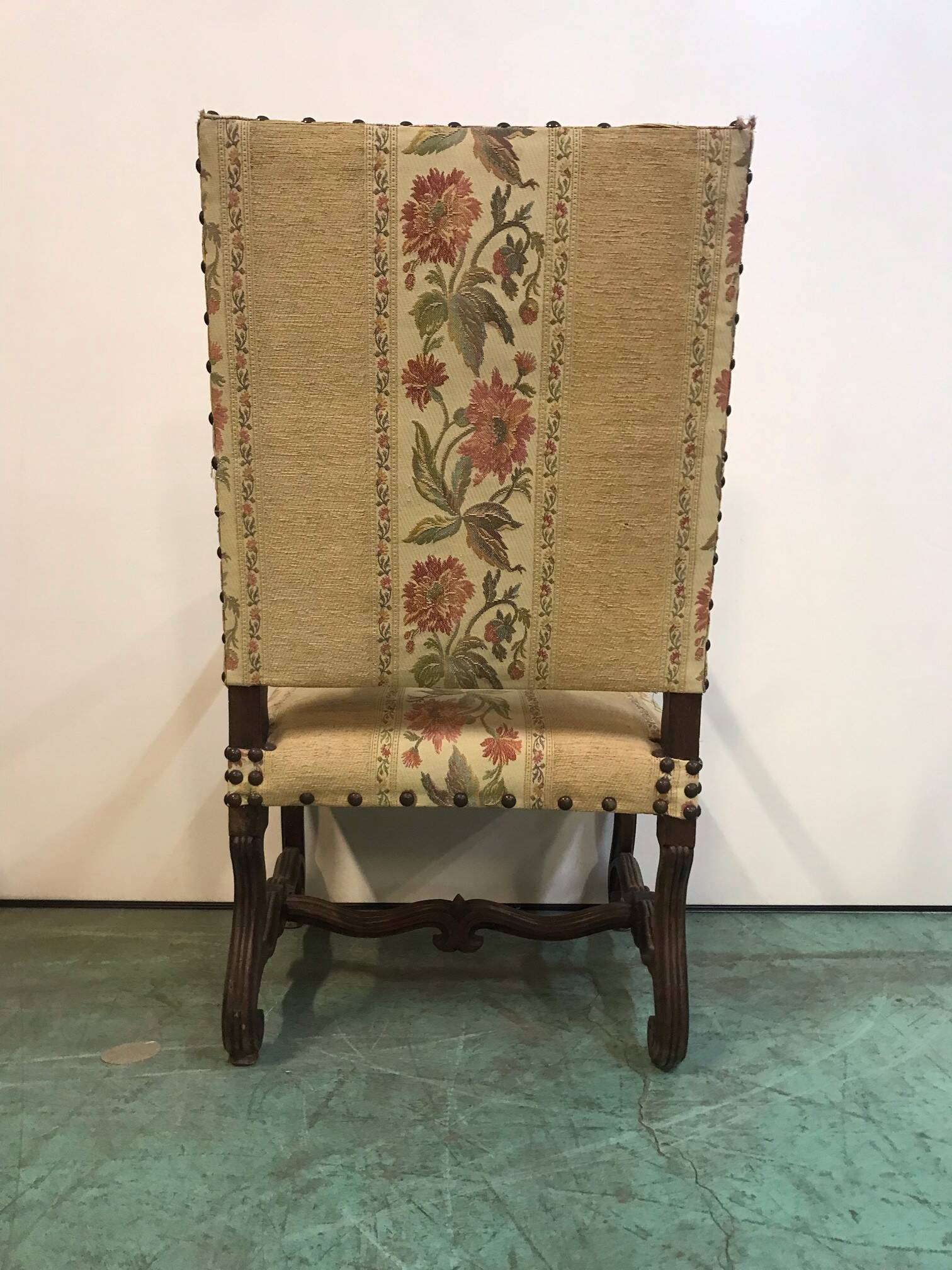 Fauteuil de style Louis XIII