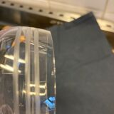 Engraved aperitif glasses with square foot