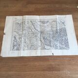 Old map of Montauban