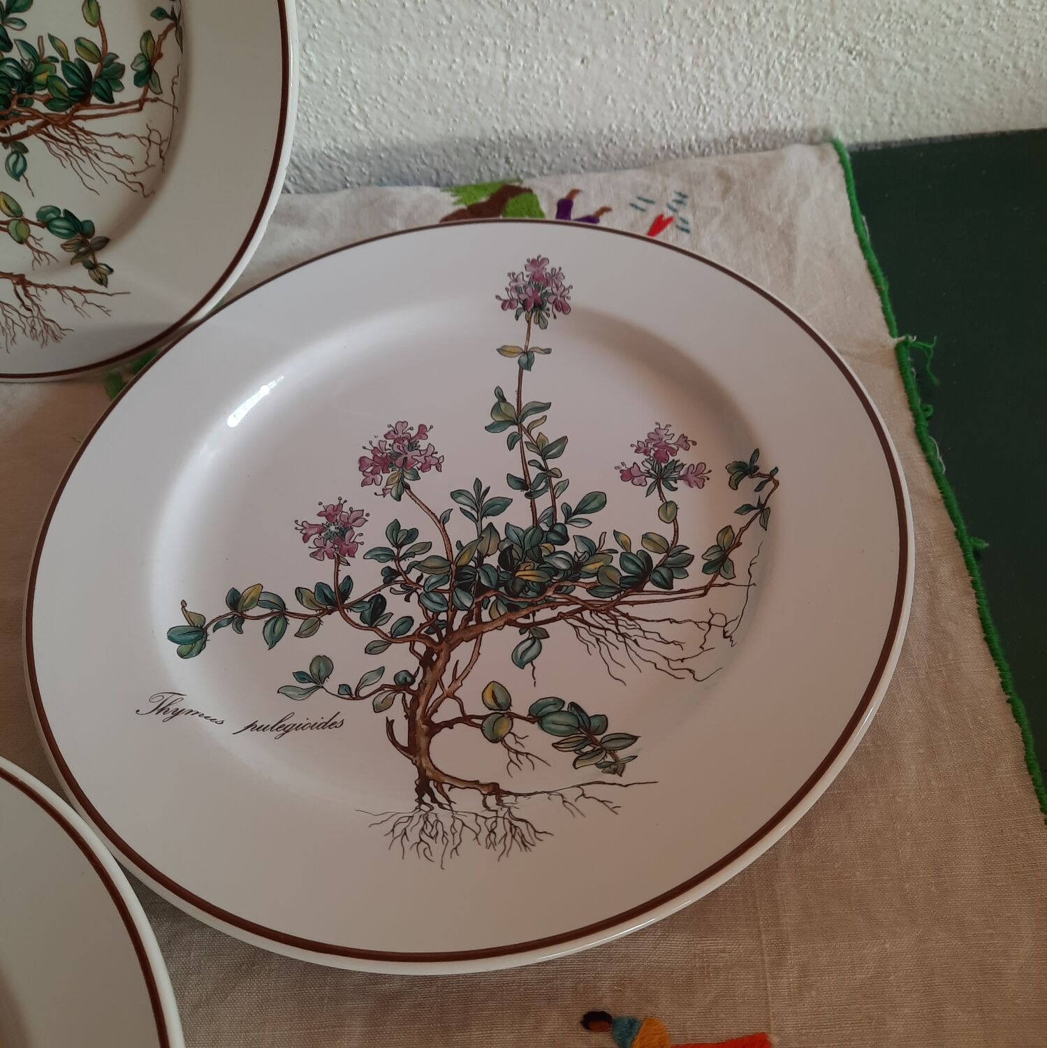6 small plates - 20 cm - Botanica, Villeroy and Boch series