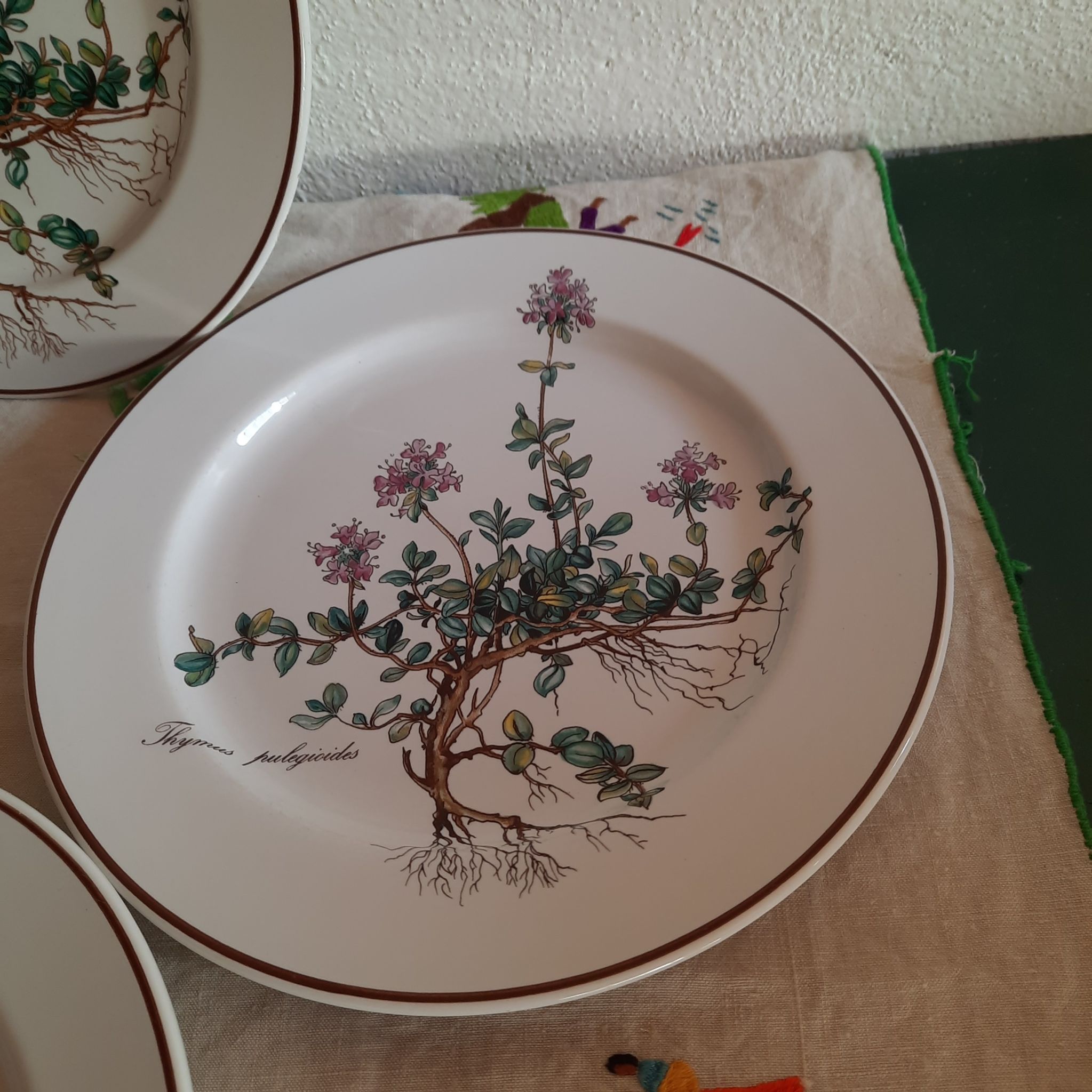 6 small plates - 20 cm - Botanica, Villeroy and Boch series