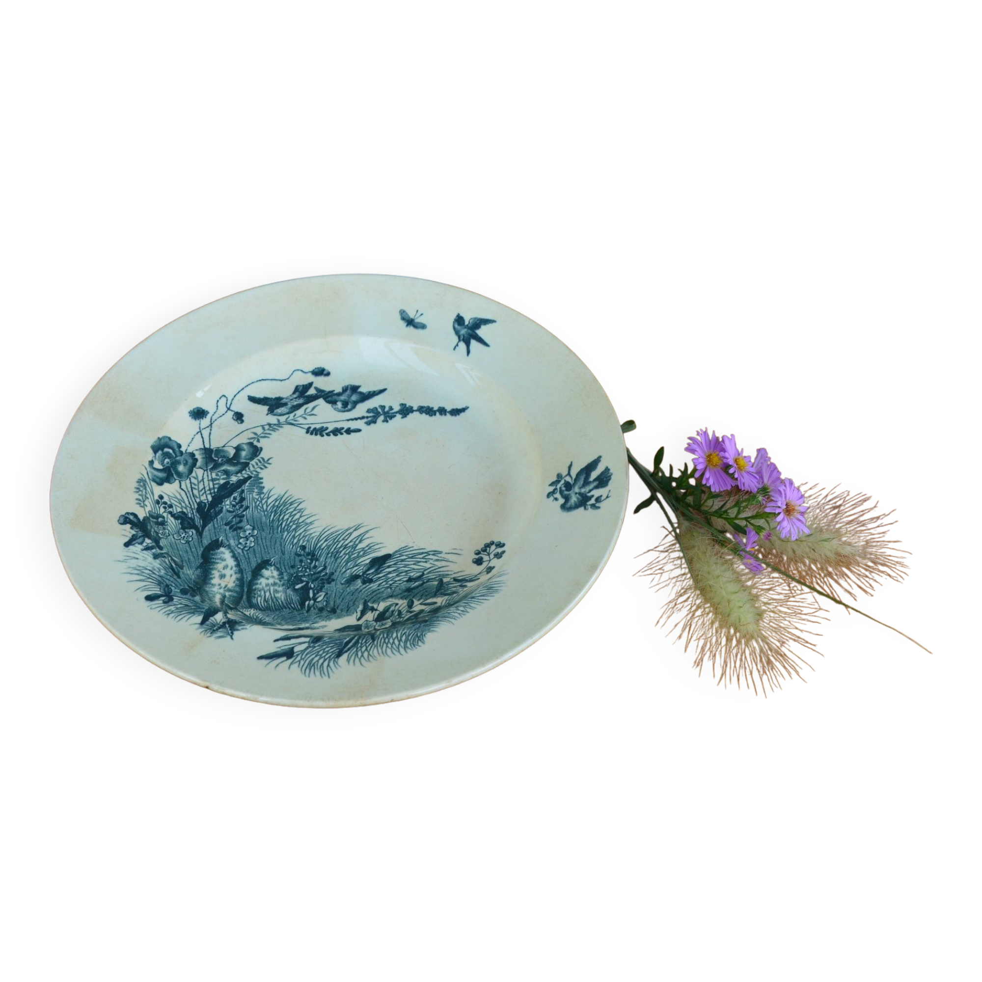 Iron earth serving dish from the Franco-English company