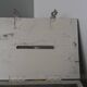 Old ballot box, solid wood chest