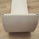 Table basse en verre, design italien, années 70, production : Italie