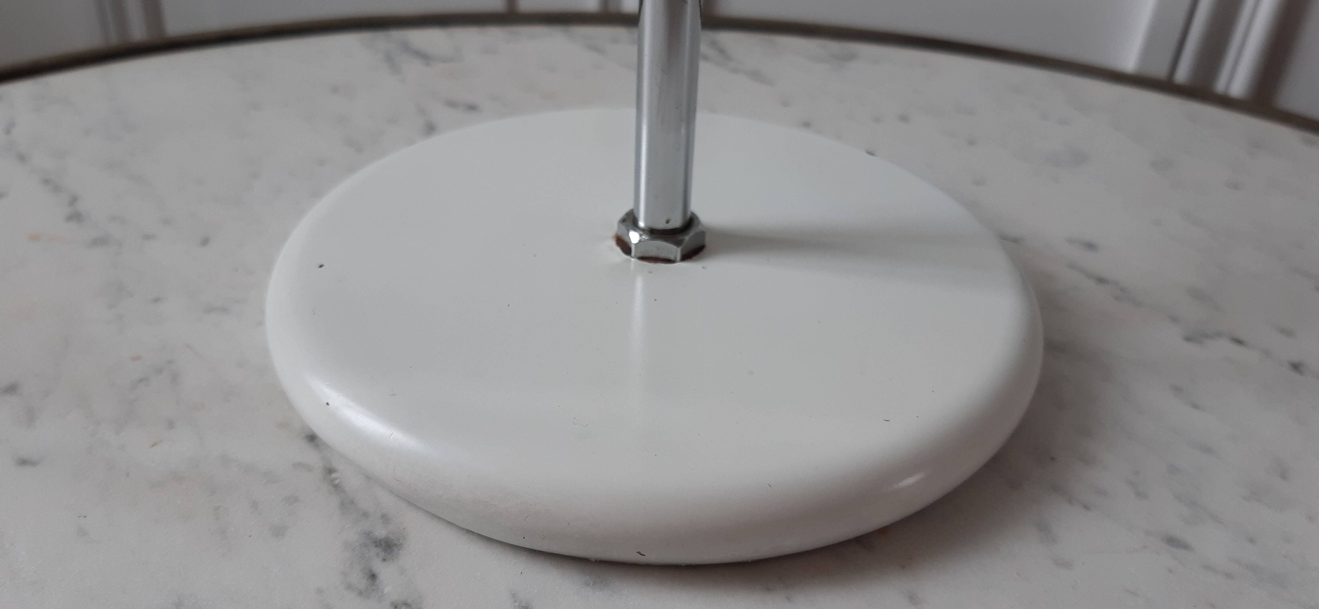 White articulated lamp 70s