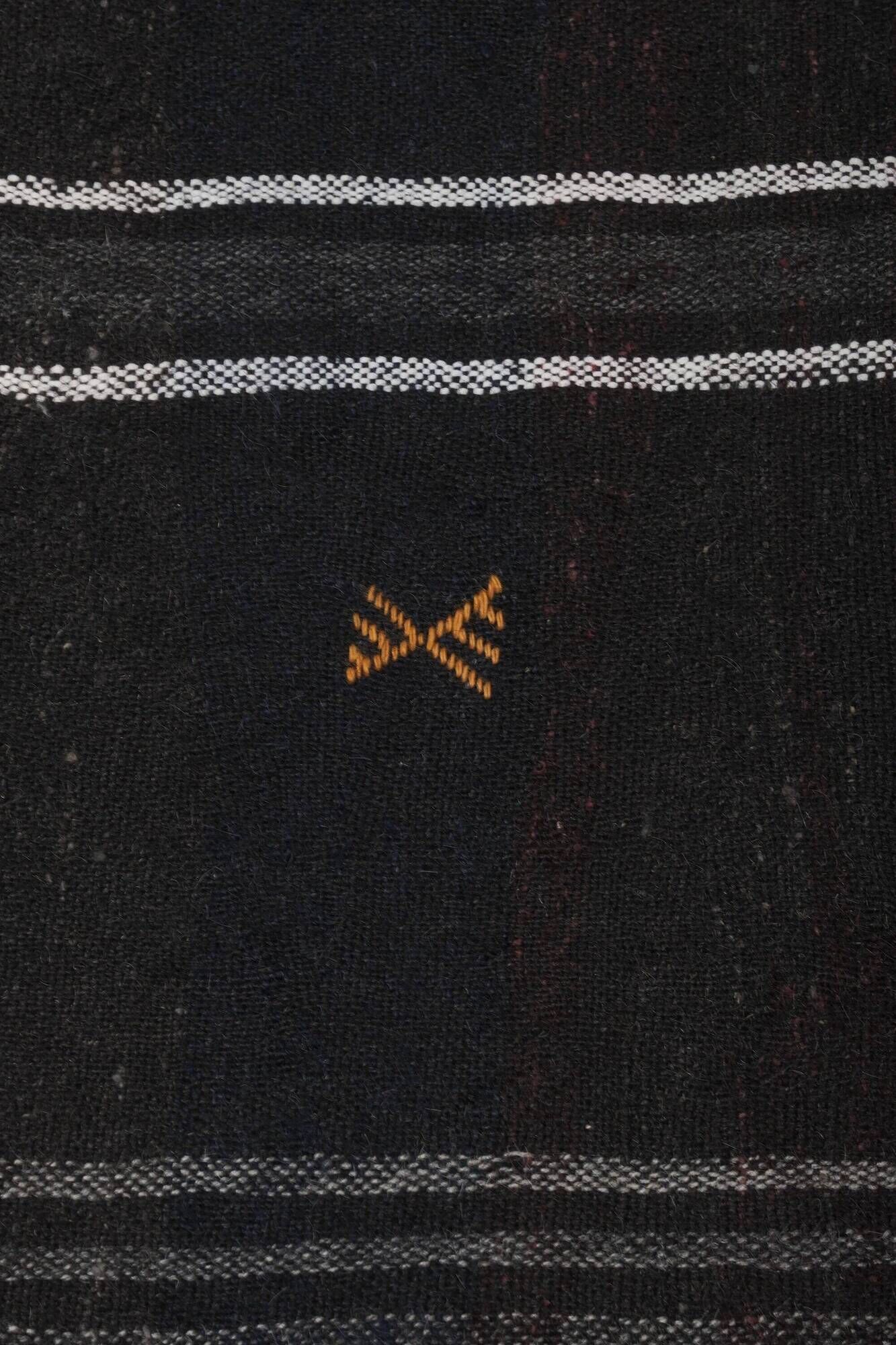 Vintage Turkish kilim handwoven 255x323 cm