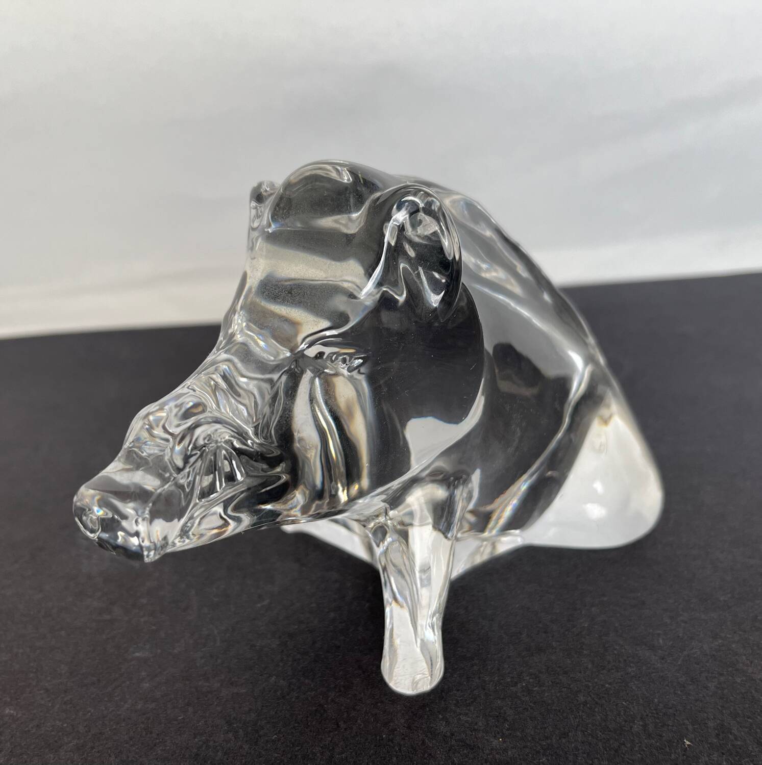 Presse papier en cristal de Baccarat