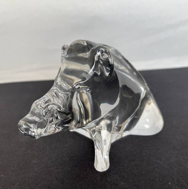 Presse papier en cristal de Baccarat