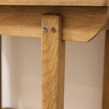 Drafting desk, from the 60s/70s, in solid oak