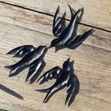 Lot 3 vintage swallows