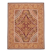 Tapis kilim aubusson vintage européen fait main 267 cm x 340 cm