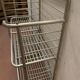 20th century curved aluminum bakery rack