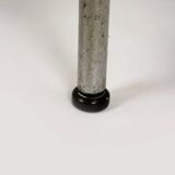 Large Bauhaus Functionalist Plant Stand in Chromed Steel and Glass, Former