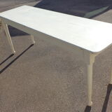 White bistro table