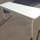 Table de bistrot blanche