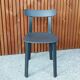 2 Chaises All Plastic Chair APC grise par Jasper Morrison pour Vitra,