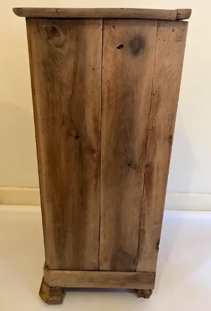 small walnut side table