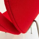 Reupholstered Orange Slice armchair by Pierre Paulin for Artifort, 1960s