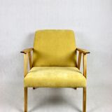 Vintage Yellow Easy Chair, 1970s