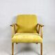 Vintage Yellow Easy Chair, 1970s