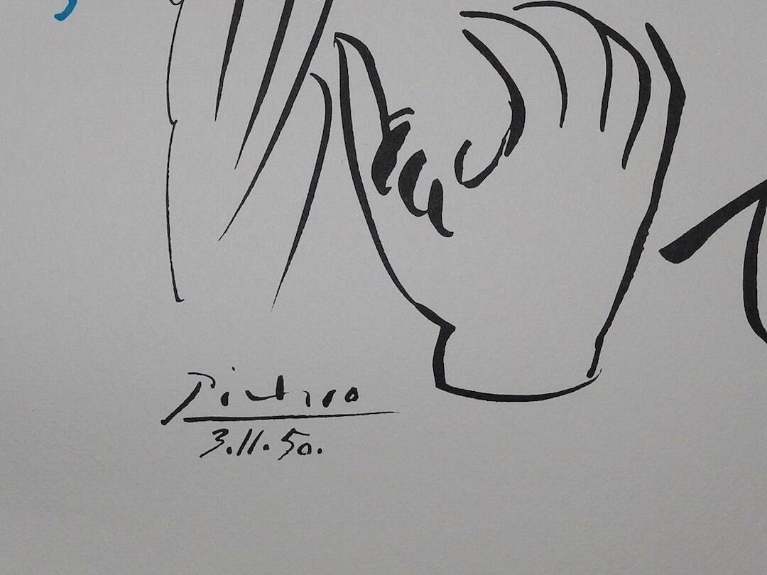 Pablo Picasso: Maternal Love - Signed Lithograph