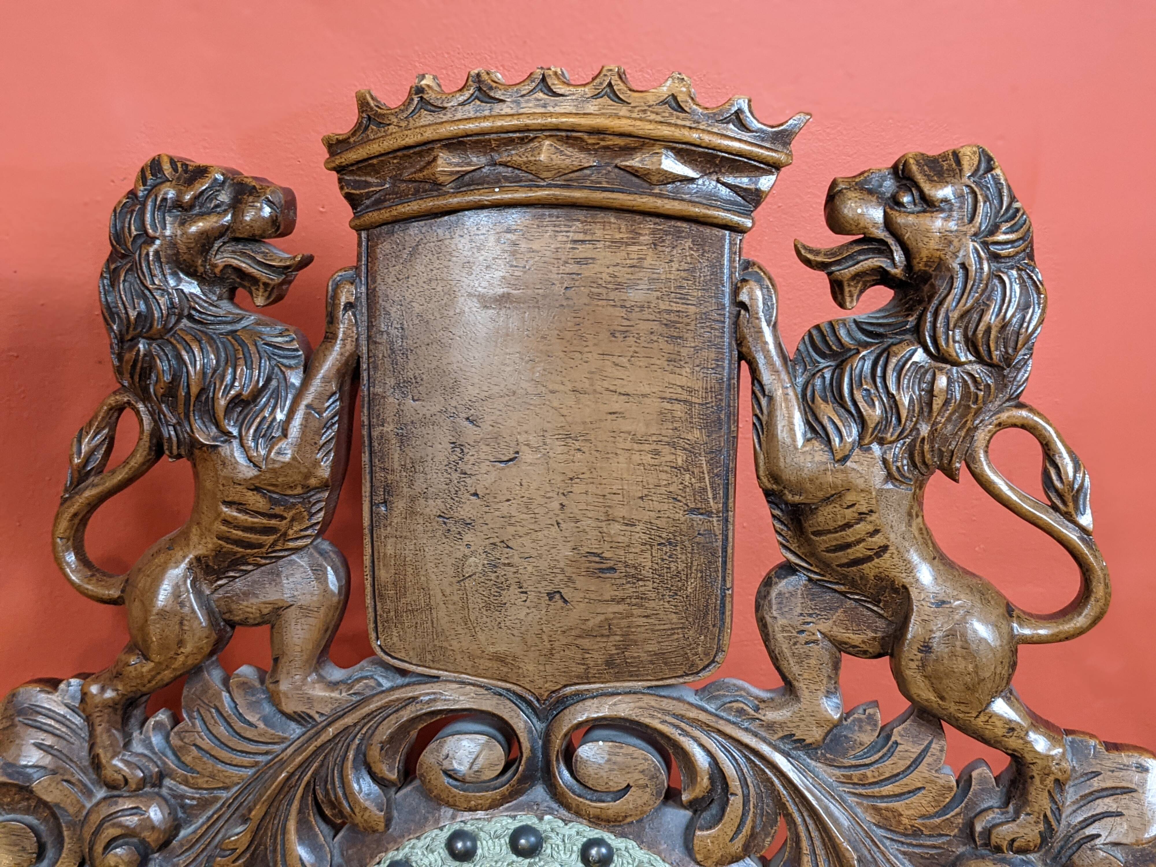 Neo-baroque armchair, circa 1880