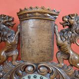 Neo-baroque armchair, circa 1880