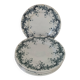 6 Saint-Amand Hamage ironstone plates – Byzantine decor