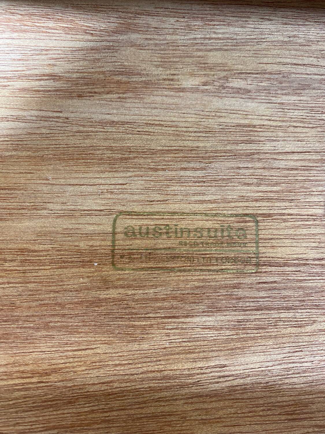 Vintage Teak Desk Austinsuite Edition 1960