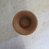 Terracotta vase . .