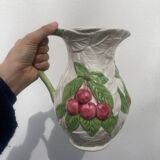 Ceramic fruit slush pitcher