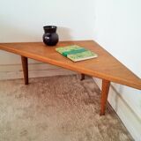 Oak tripod angle low table