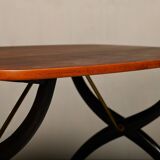 Table basse en placage de palissandre et chêne par David Rosèn pour Westerbergs Möbler, Suède