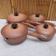 Le Creuset enameled cast iron - Set of 4 saucepans with lids
