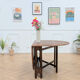 Vintage folding table in teak