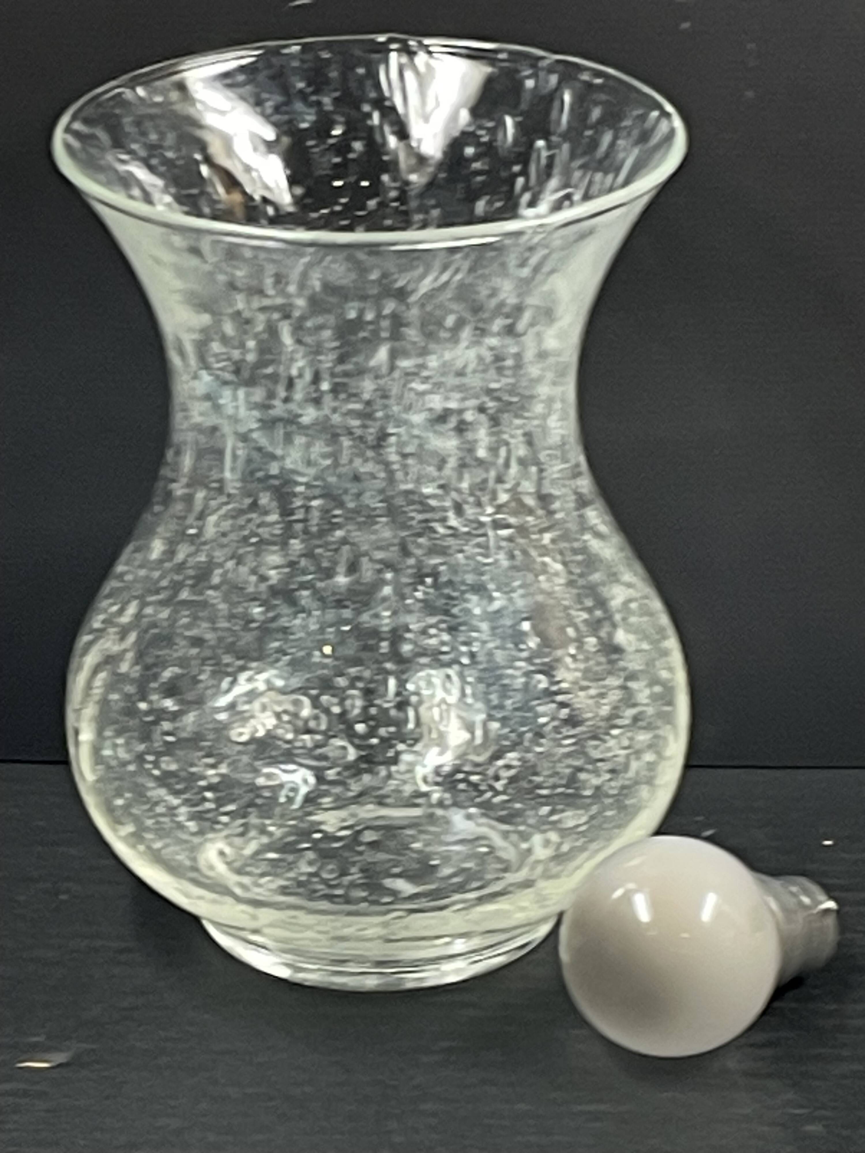 Vase Signed Verrerie Biot