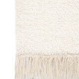 Tapis berbere beni ourain ecru 154 x 100 cm