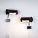 Anders Pehrson set of two wall lamps for Ateljé Lyktan 1970s Sweden