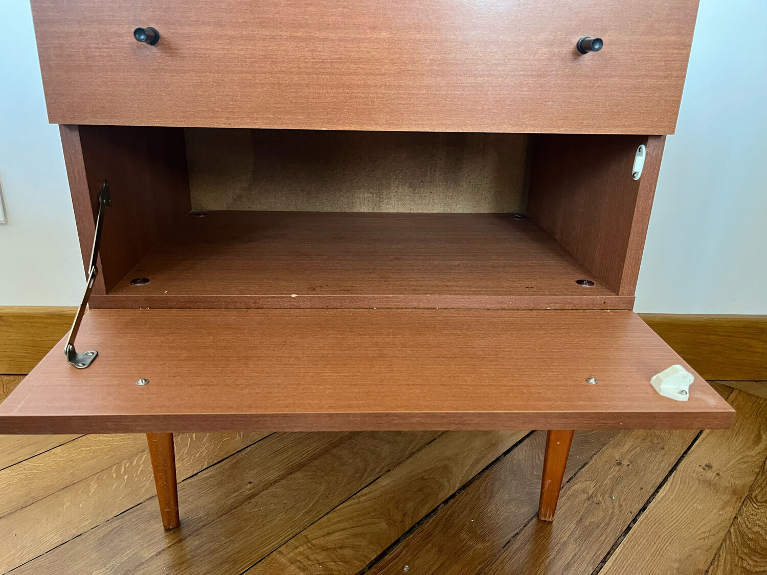 Scandinavian-style bedside table