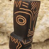 Statue Tiki en bois