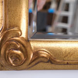 Miroir Belgique De Knudt Jugendstil mur 1970s