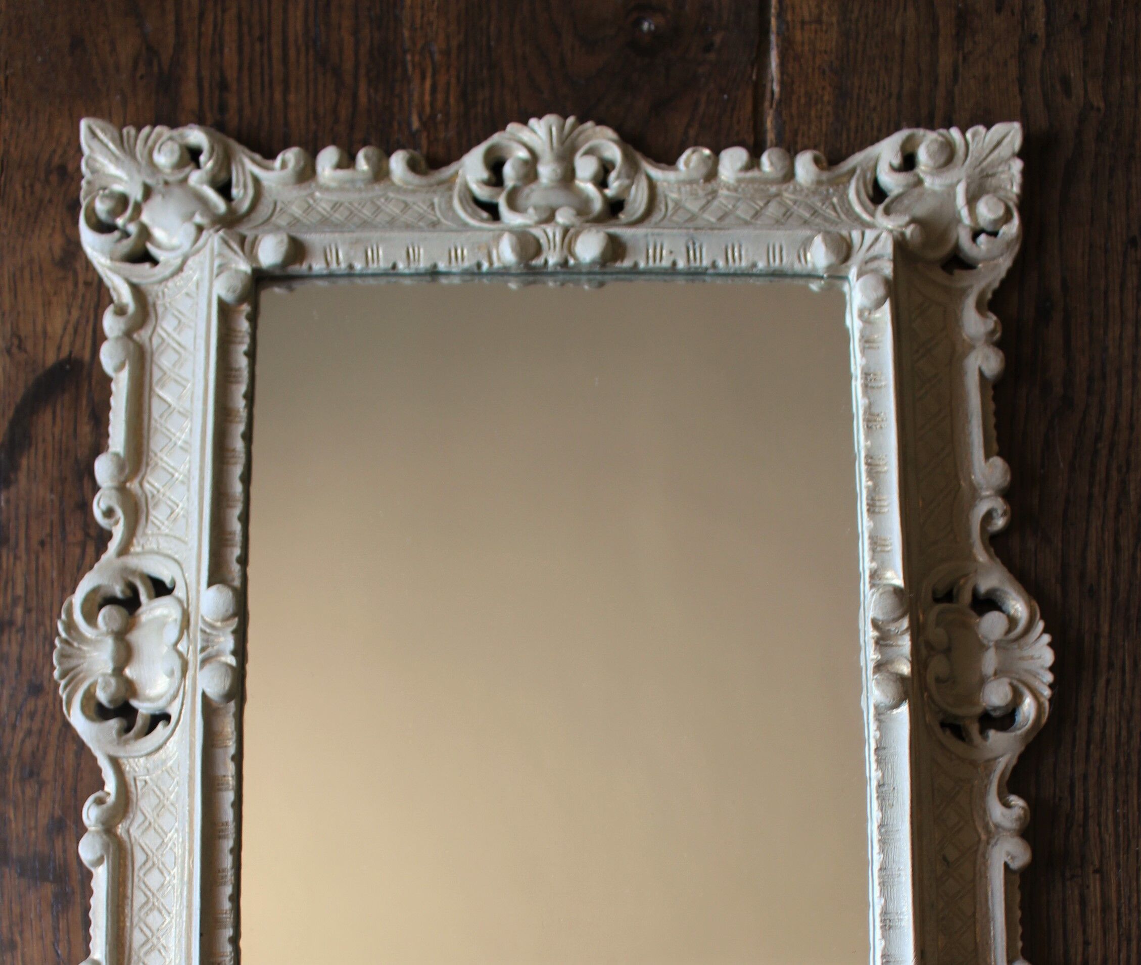 Baroque gilded mirror