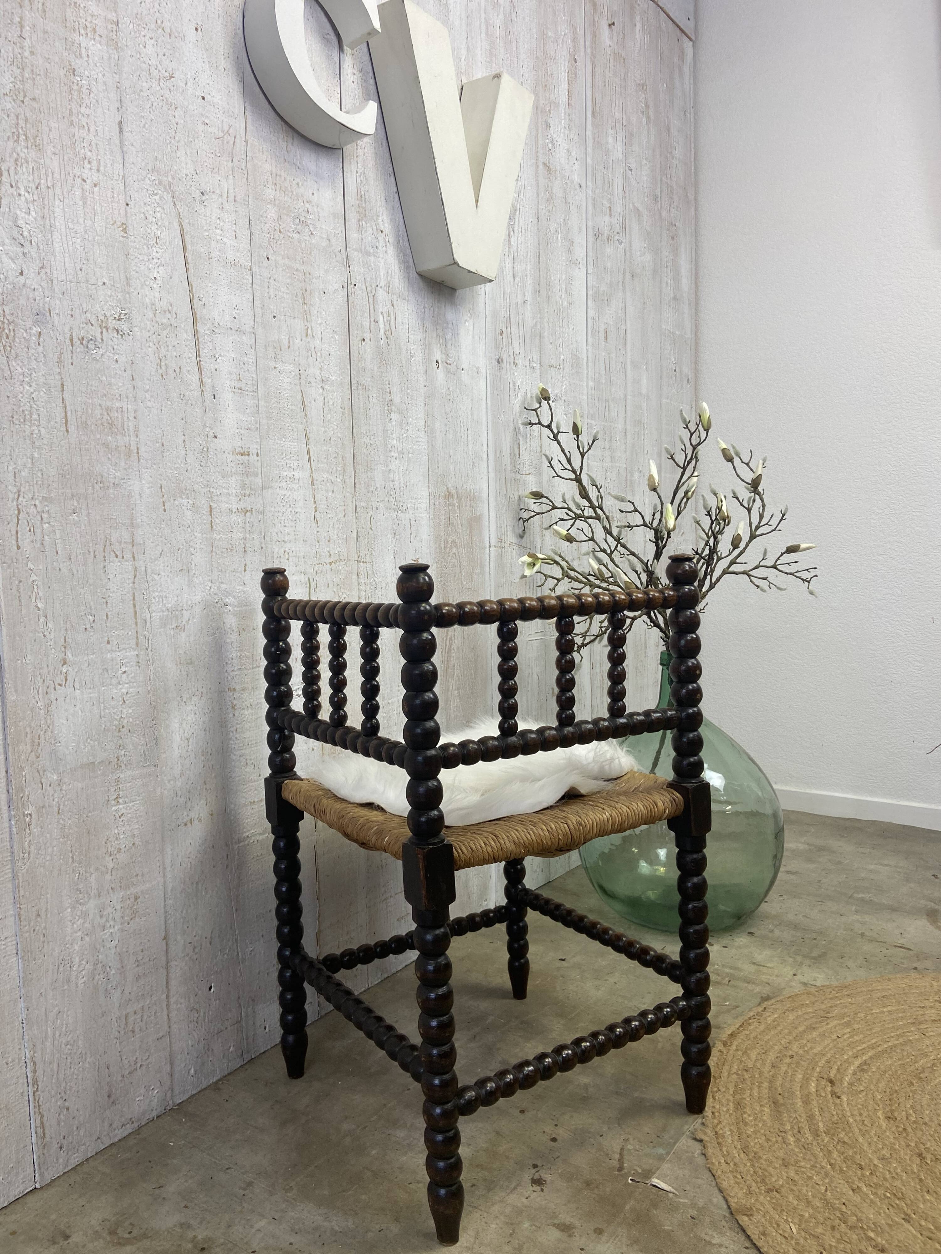 Antique corner chair