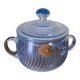 Bohemian crystal bonbonnière