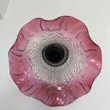 Pink tulip wall lamp