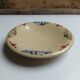 Badonviller art deco beige floral dish